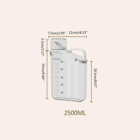 Kontenitor Solucioni Hermetik 2.5L