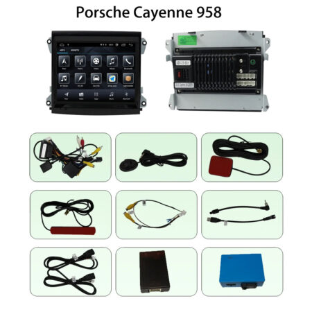 Kasetofon Android per Porsche Cayenne 2010-2015