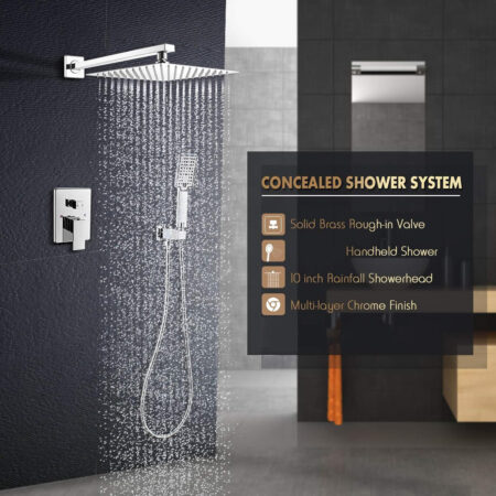 Grup Dushi Mural Concealed Shower System