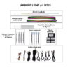 Ambient Light per W221