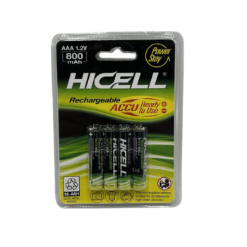 Bateri te Rikarikueshme (4pcs) AAA (1.2V - 800mAh)