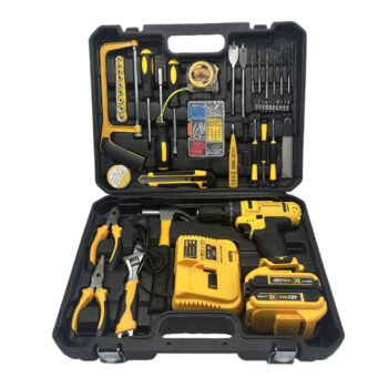 Trapan me Bateri - Set 45 pjese