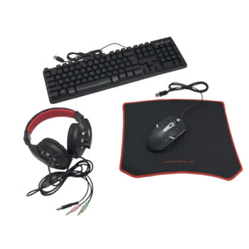 Set Gaming - Tastiere, Maus, Mauspad & Kufje
