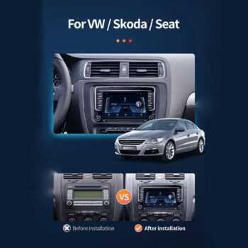 Kasetofon Android (2-32Gb) per Volkswagen