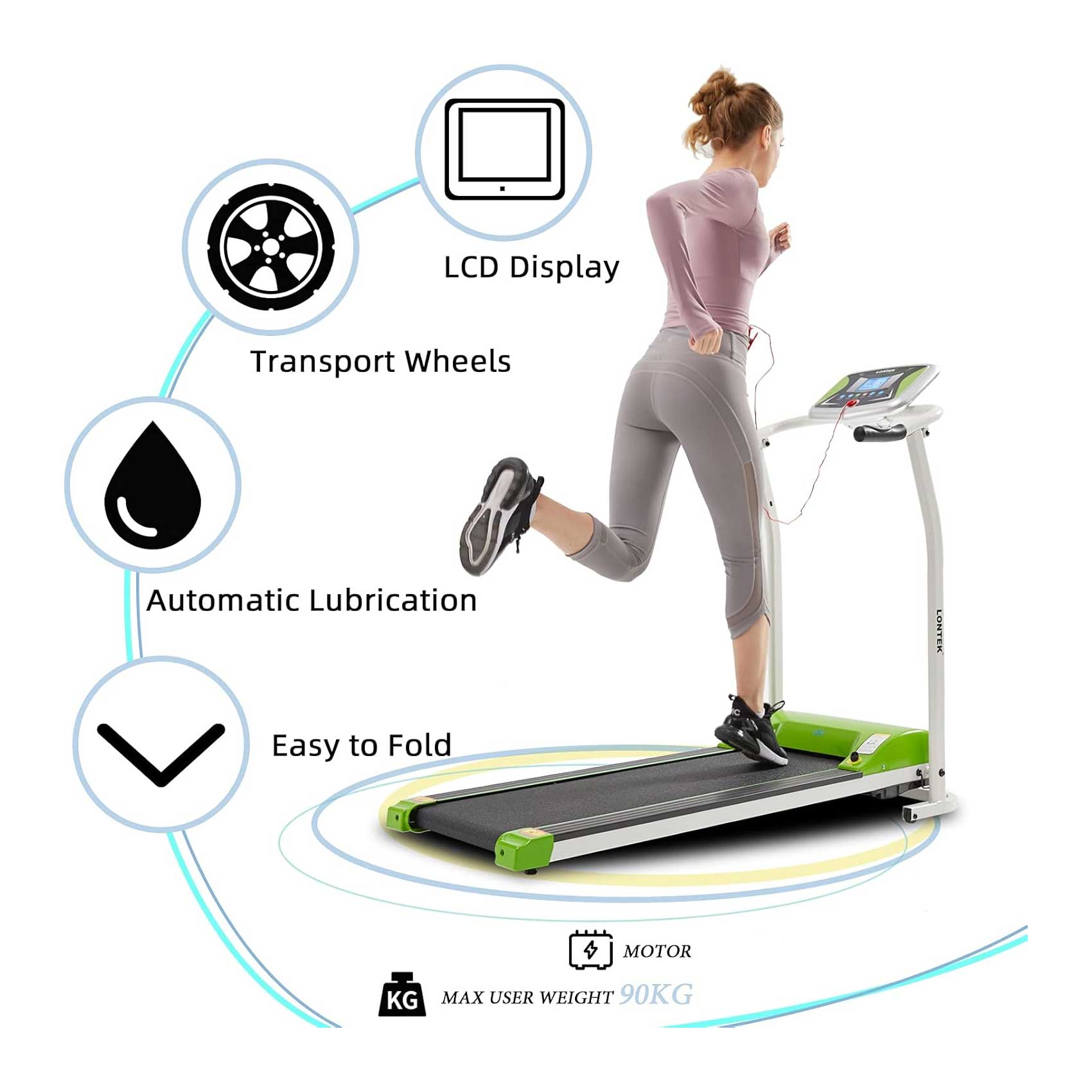 Folding Treadmill 502