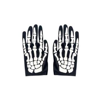 Halloween Costume Skeleton Gloves