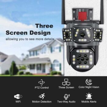 Kamera Sigurie me 3 kamera