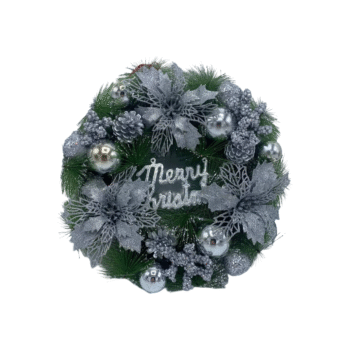 Kurore me Lule Dekoruese per Krishtlindjet (35cm)