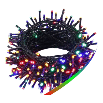 Drita Dekorative per Krishlindjet me 300 Mini Llamba (24m)