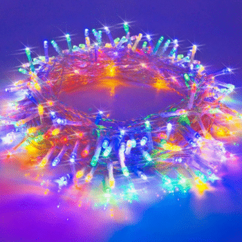 Drita Dekorative me 200 Mini Llamba Transparente (16m)