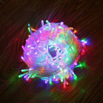 Drita Dekoruese per Krishlindjet Transparente (5m)