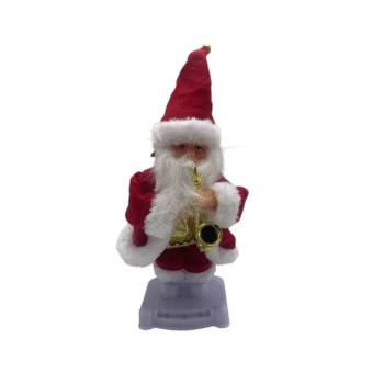 Babagjysh Festiv me Saksofon me Bateri (30cm)