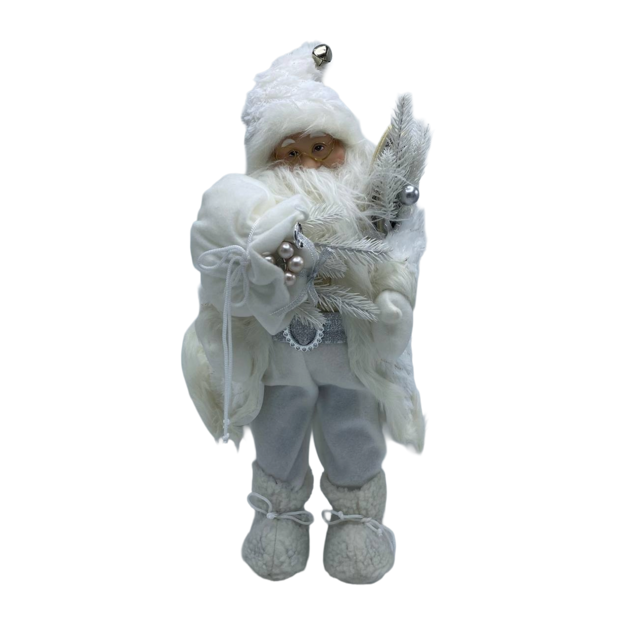 Babagjysh për Krishtlindjet i Bardhë (45cm)