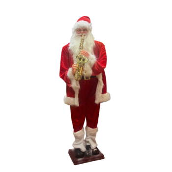 Dekor Festiv-Babagjysh me Saksofon dhe Syze 2m