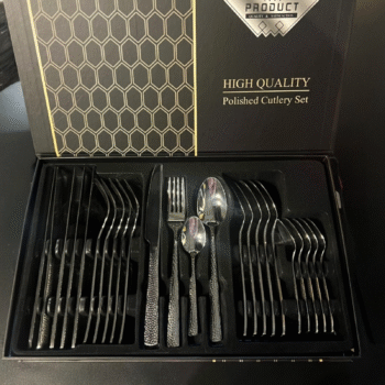 A3474-Set Kuzhine me Luge+Pirunje+Thika 24 pjese