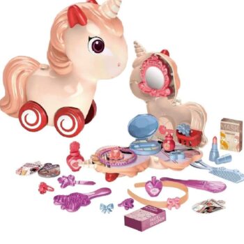 Loder per Femije-Poni me Aksesore Makeup per Vajza 30PCS