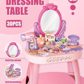 Loder per Femije-Tavoline me Pajisje MakeUp dhe Pasqyre