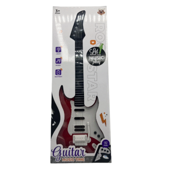 Loder per Femije Kitare e Vogel me Bateri dhe Muzike