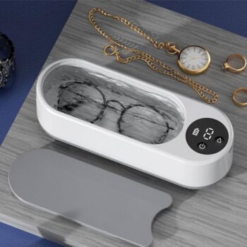 Kuti Pastrimi Multifunksionale Plastike per Syzet,Bizhuterite me Vibracione