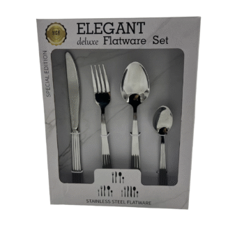 Set Kuzhine me Luge+Pirunje+Thika 24PCS Deluxe