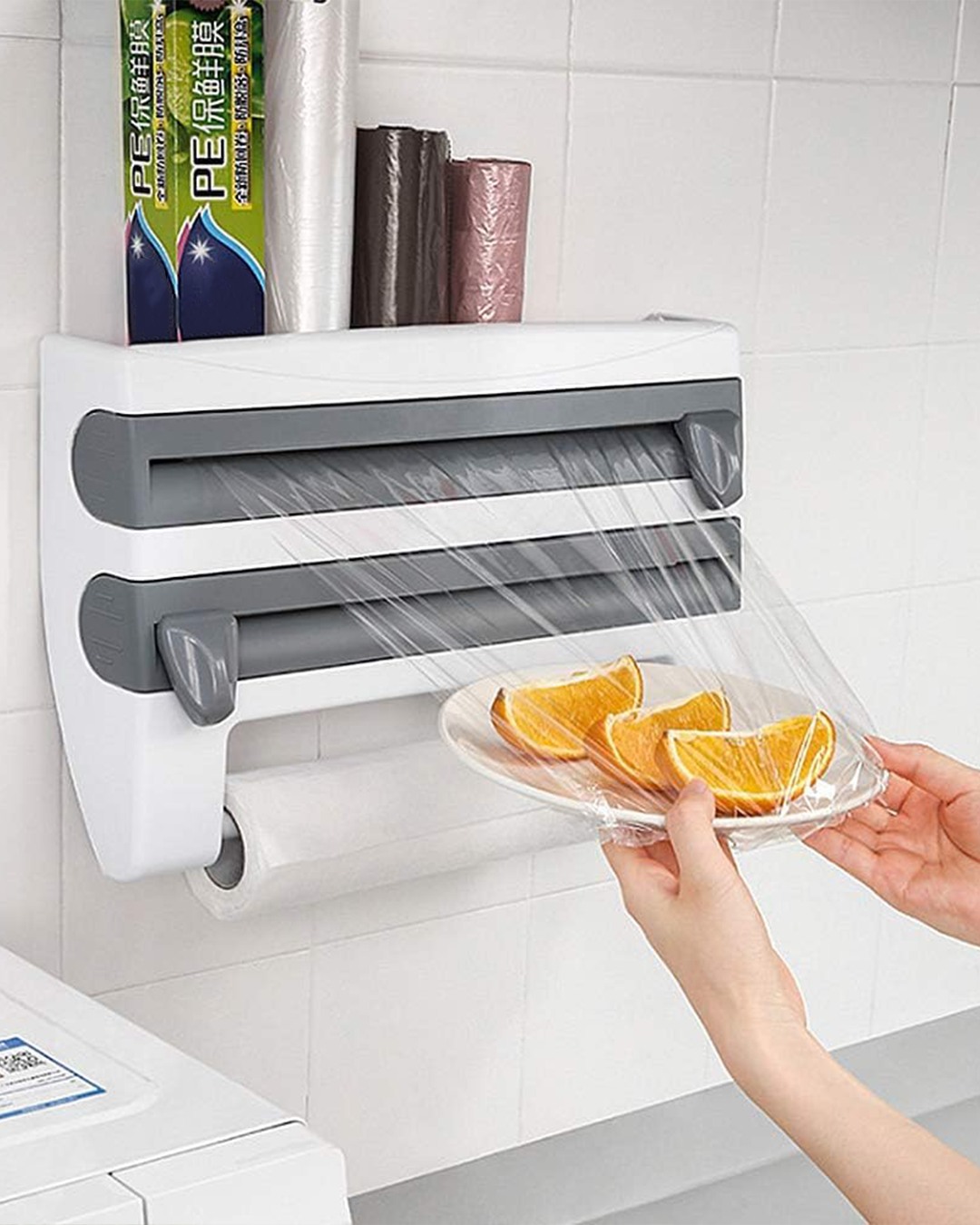 Organizues Për Kuzhinë + Orë Me Zile + Shportë Për Kuzhinë - Figura 2