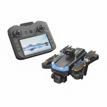 Dron me 3 Kamera dhe Telekomande me Ekran 4.5Inch J19P