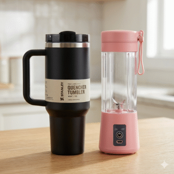 Termus me Vakum Stanley + Blender Portabel Frutash