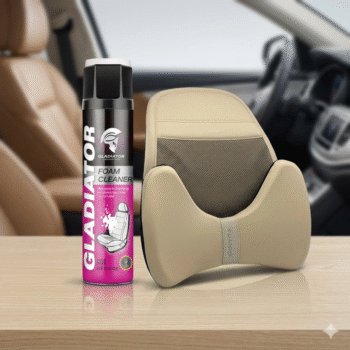 Mbeshtetese shpine dhe jastek + Foam Cleaner