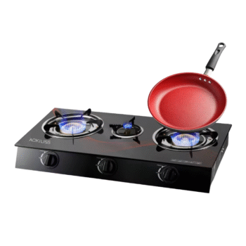 Plite Gatimi me Gas dhe 3 Vatra Zjarri ACKILISS ACL-97253