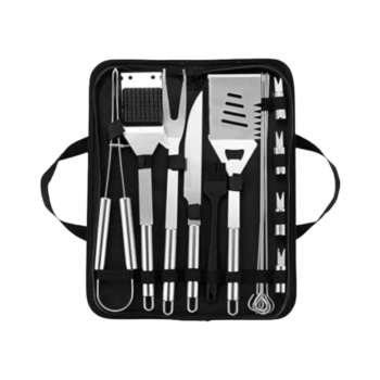 Set me 15 Aksesore Metalik per Barbecue CL-15N