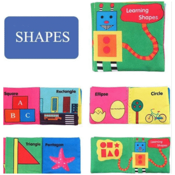 Lodra per Femije-Liber Edukativ Rrobe per Femije me Figura (Forma Gjeometrike) LT2955-6