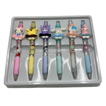 Set me 6 Stilolapsa me Motive Sweet Baby TL-4