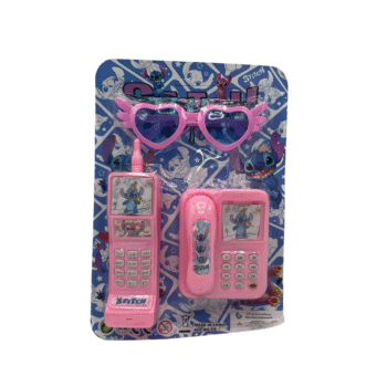 Lodra per Femije-Set me 2 Telefona dhe Syze me Motiv Stitch 8639-9