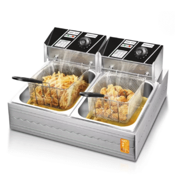 Friteze Elektrike per Pjekje 2NE1 ACKILISS 6L+6L 2500W+2500W ACL-5221