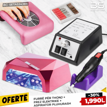 Furre per thonjte + Frez per thonjte + Aspirator Pluhurash
