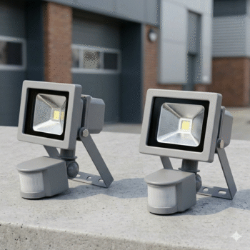 Set 2 Prozhektor me Sensor Levizje 10Watt