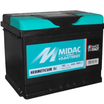 Bateri makine midac 12v 62ah