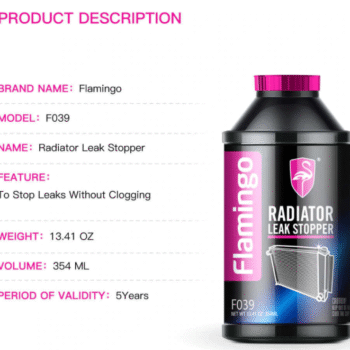 F039 - Ndalues i Rrjedhjes se Radiatorit F039 - Ndalues i Rrjedhjes se Radiatorit