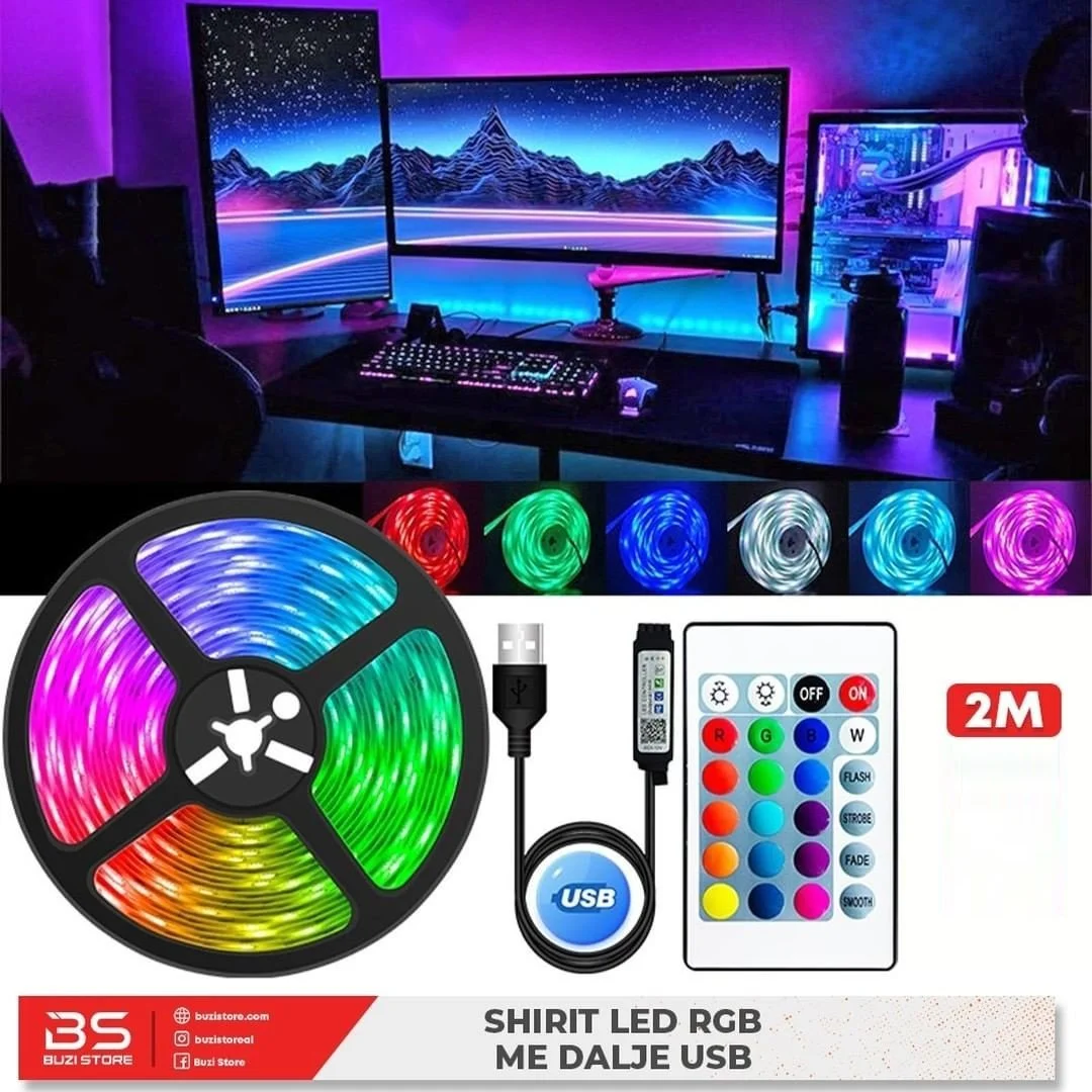 shirit led rgb 2 metra