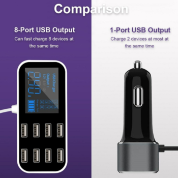 adaptor per karikim me 8 porta usb