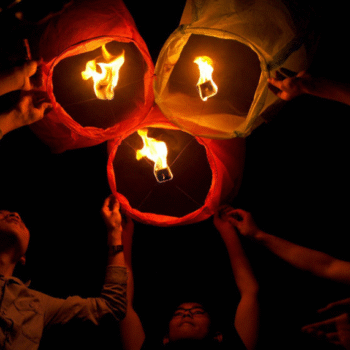 Balone Ajri me Flake - Sky Lantern Balone Ajri me Flake - Sky Lantern