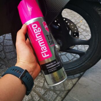 F010 Tire Shine Solucione për Gomat