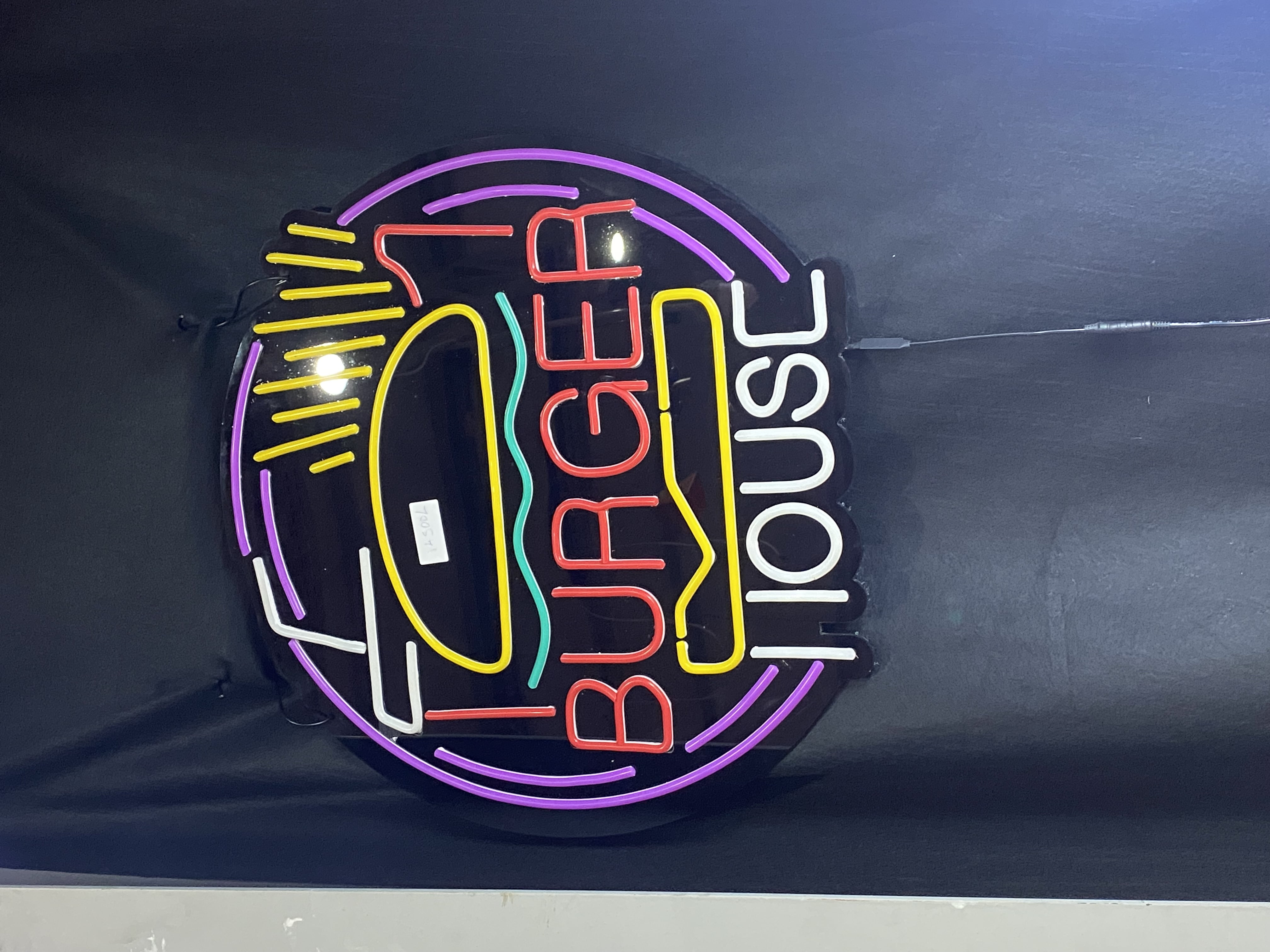 Led Neon Burger