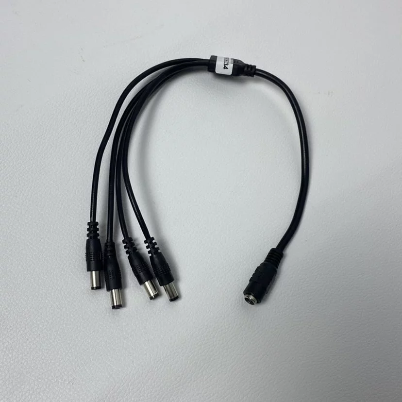 Fishë fuqizuese split 12V për CCTV